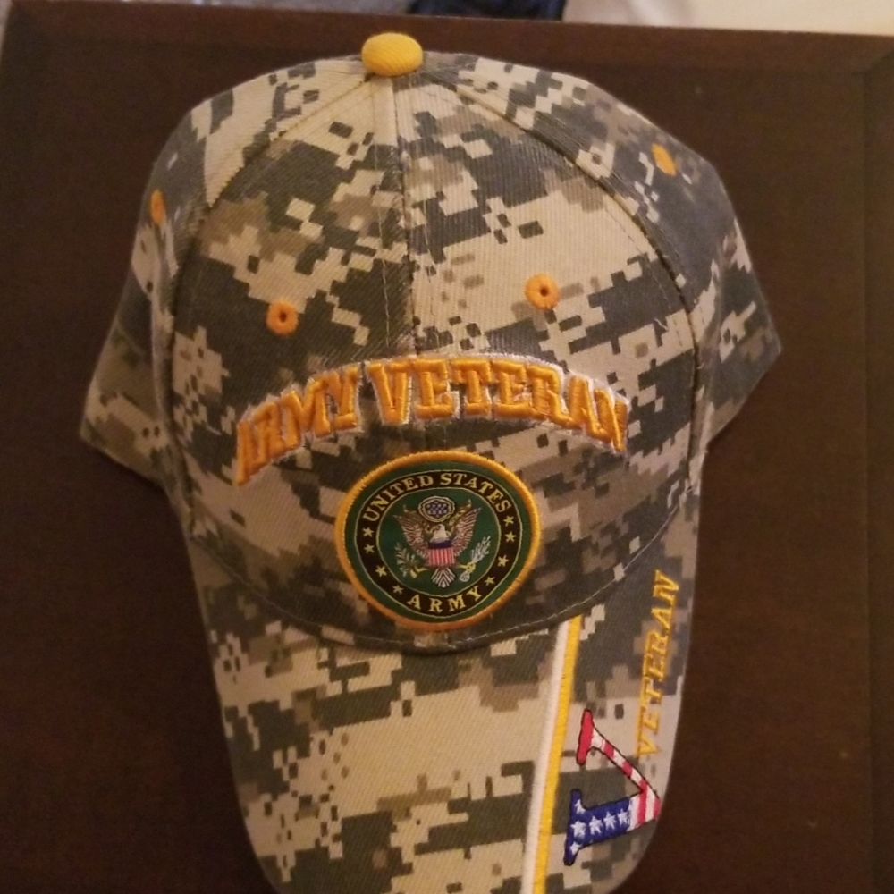 New US Army hat. No Tags. Velcro adjusts